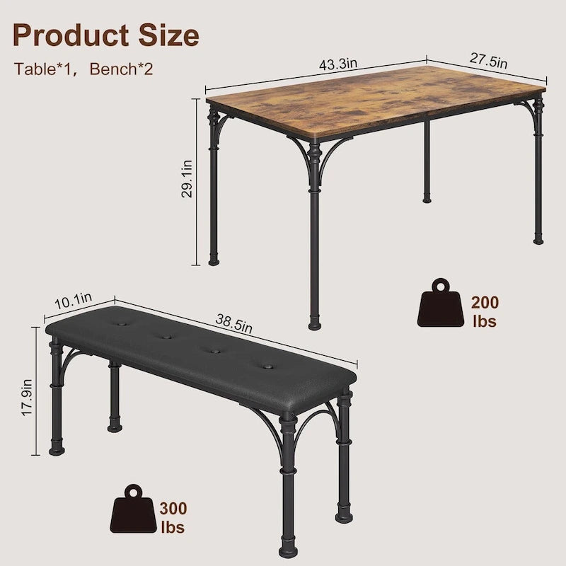 Dining Room Table Set for 4