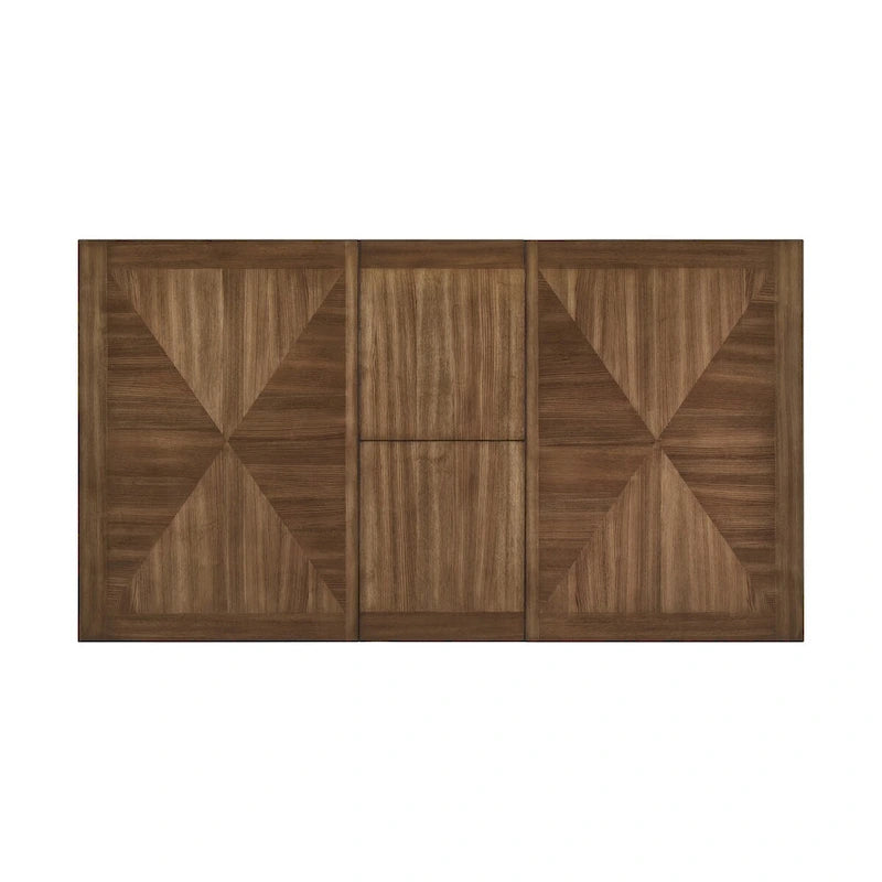 Hyna 19 Inch Side Dining Chairs Set of 2, X Cross Back, Khaki Seat, Farmhouse White