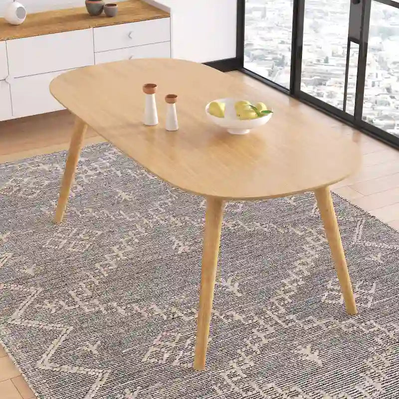 Connor - Natural Finished Rectangular Dining Table