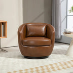 Modern Living Room Swivel Barrel Armchair