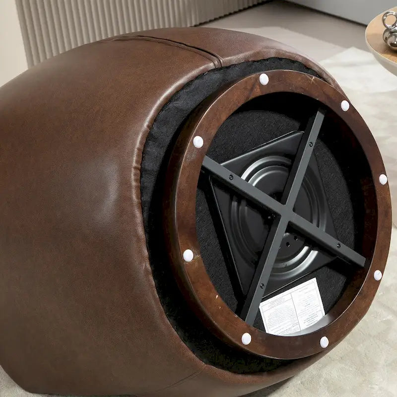 Modern Living Room Swivel Barrel Armchair