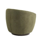 Modern Living Room Swivel Barrel Armchair
