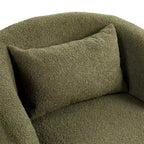 Modern Living Room Swivel Barrel Armchair