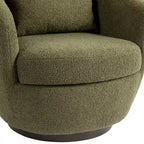 Modern Living Room Swivel Barrel Armchair