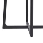 Middlebrook Modern Round Solid Wood Dining Table With Geometric Legs